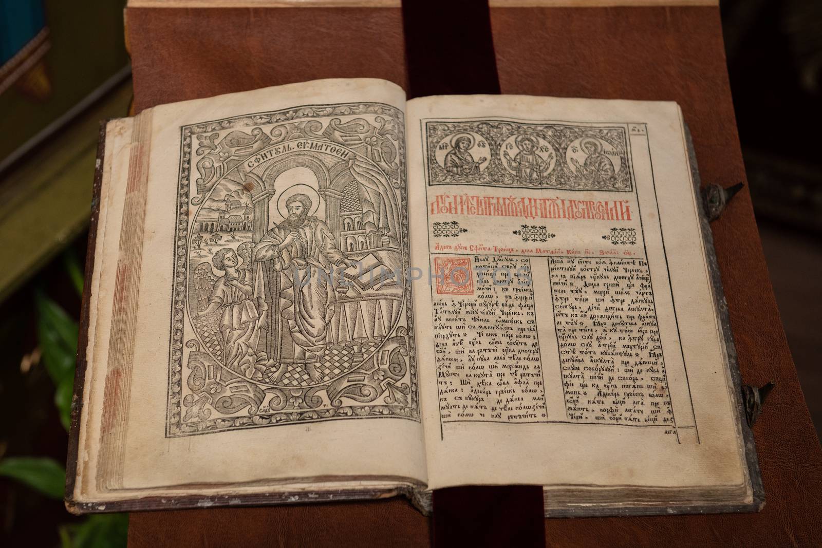 Old Cyrillic Christian Book by viscorp