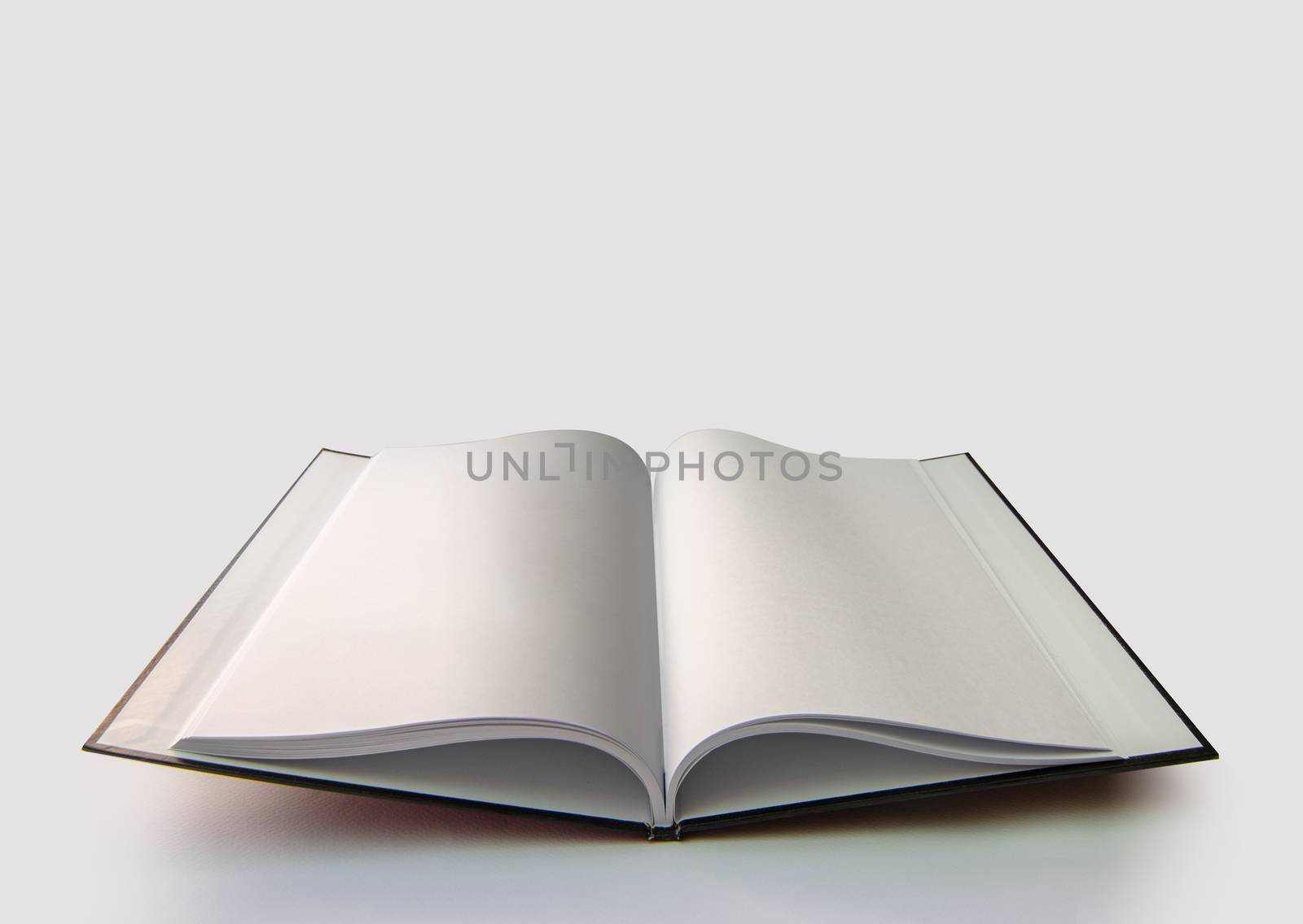 Hard Cover Book Placed on a white background. by sarayut_thaneerat