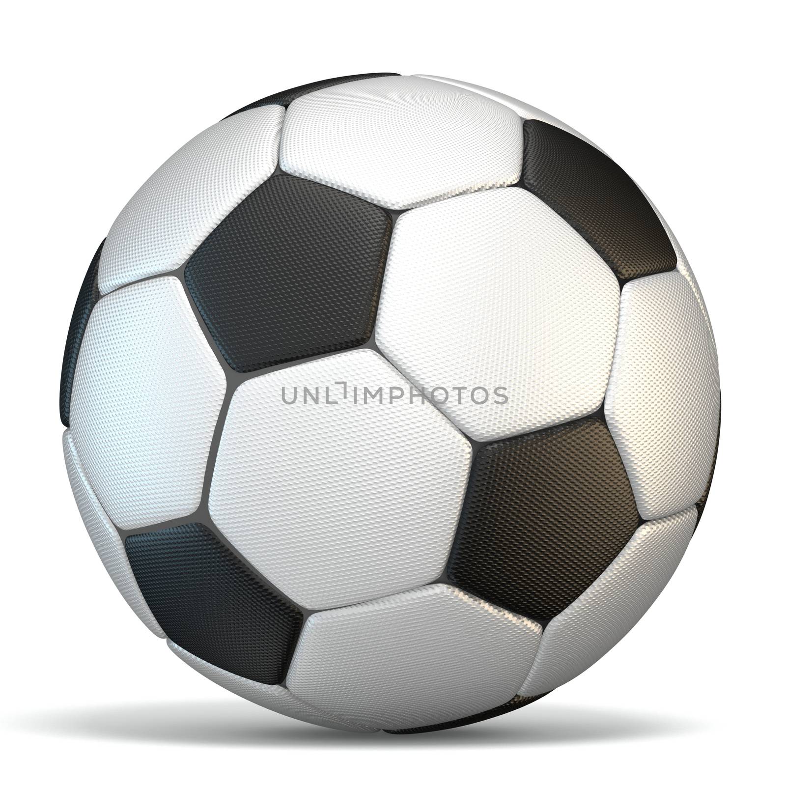 Football, soccer ball 3D by djmilic