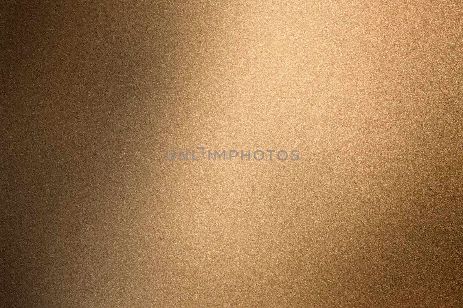 Brushed bronze metal wall surface, abstract texture background