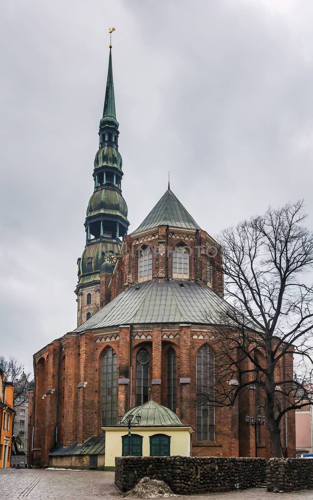 St. Peter's Church is a Lutheran church in Riga, the capital of Latvia, dedicated to Saint Peter.