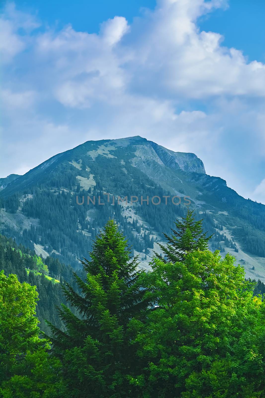 Salzkammergut Mountains (Northern Limestone Alps) in Austria