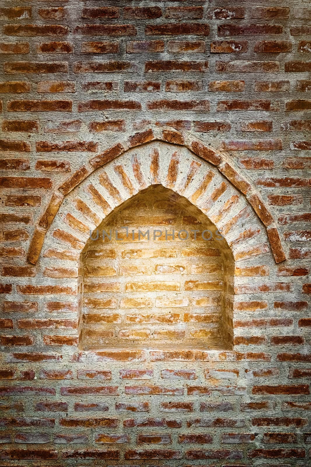 Immured Window in The Brick Wall
