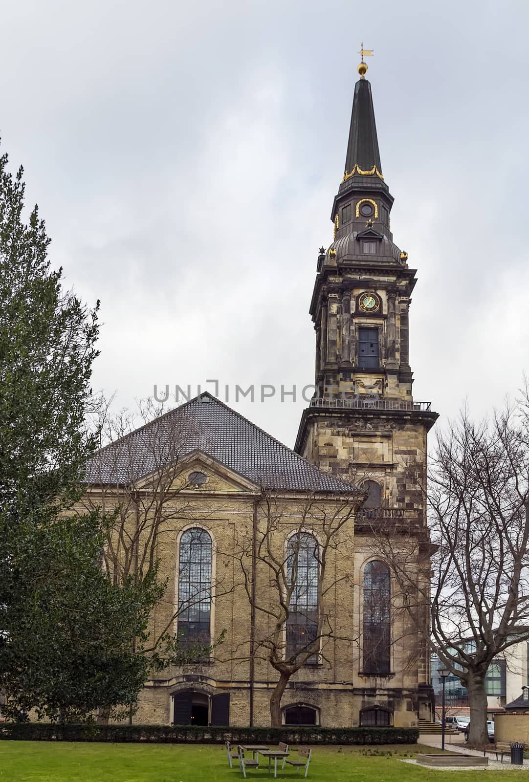 Christian's Church is a magnificent Rococo church in the Christianshavn district of Copenhagen, Denmark. Designed by Nicolai Eigtved, it was built in 1759.