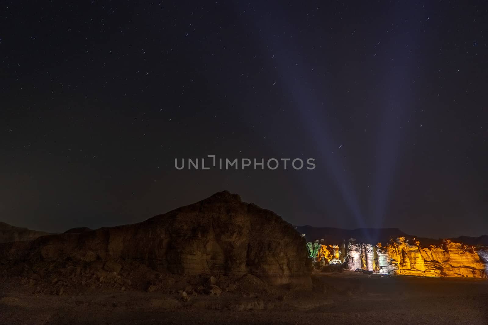 Nature wonders in Arava desert of Israel tourism