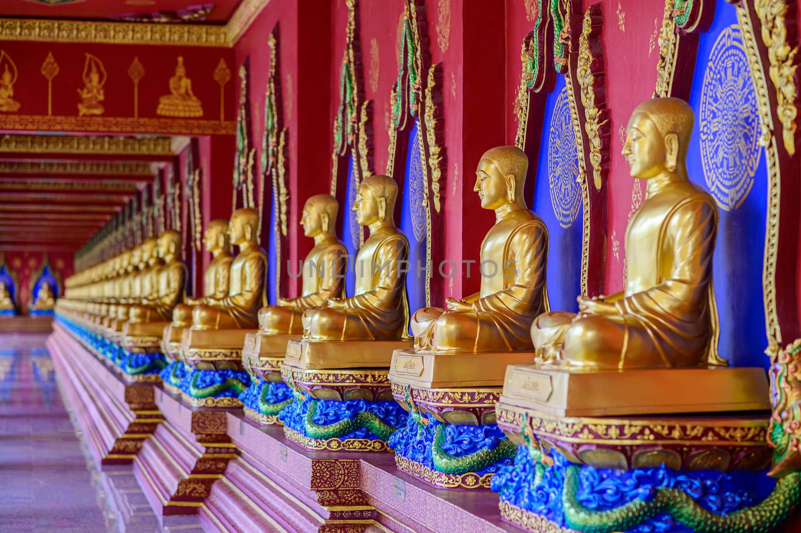 Buddha Wat Mahathat Wachiramongkol Wat Bang Thong In Krabi Province Thailand May 19, 2019 by sarayut_thaneerat