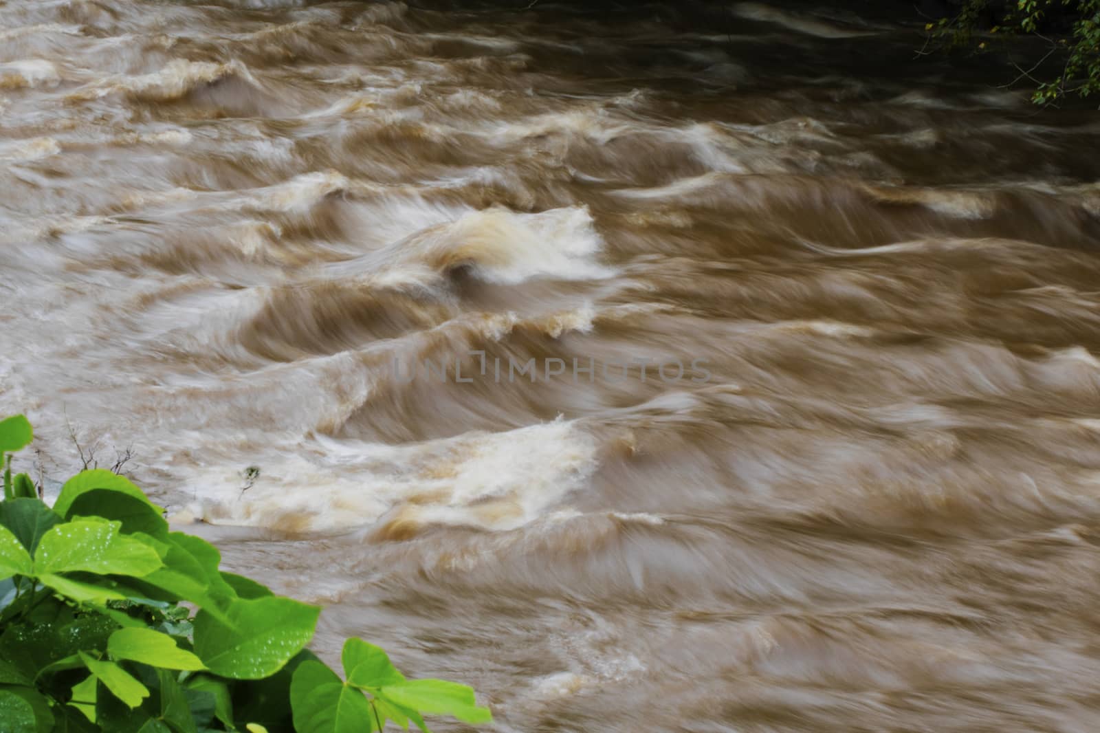 Time-exposure of Standing Waves in Readdies River by CharlieFloyd