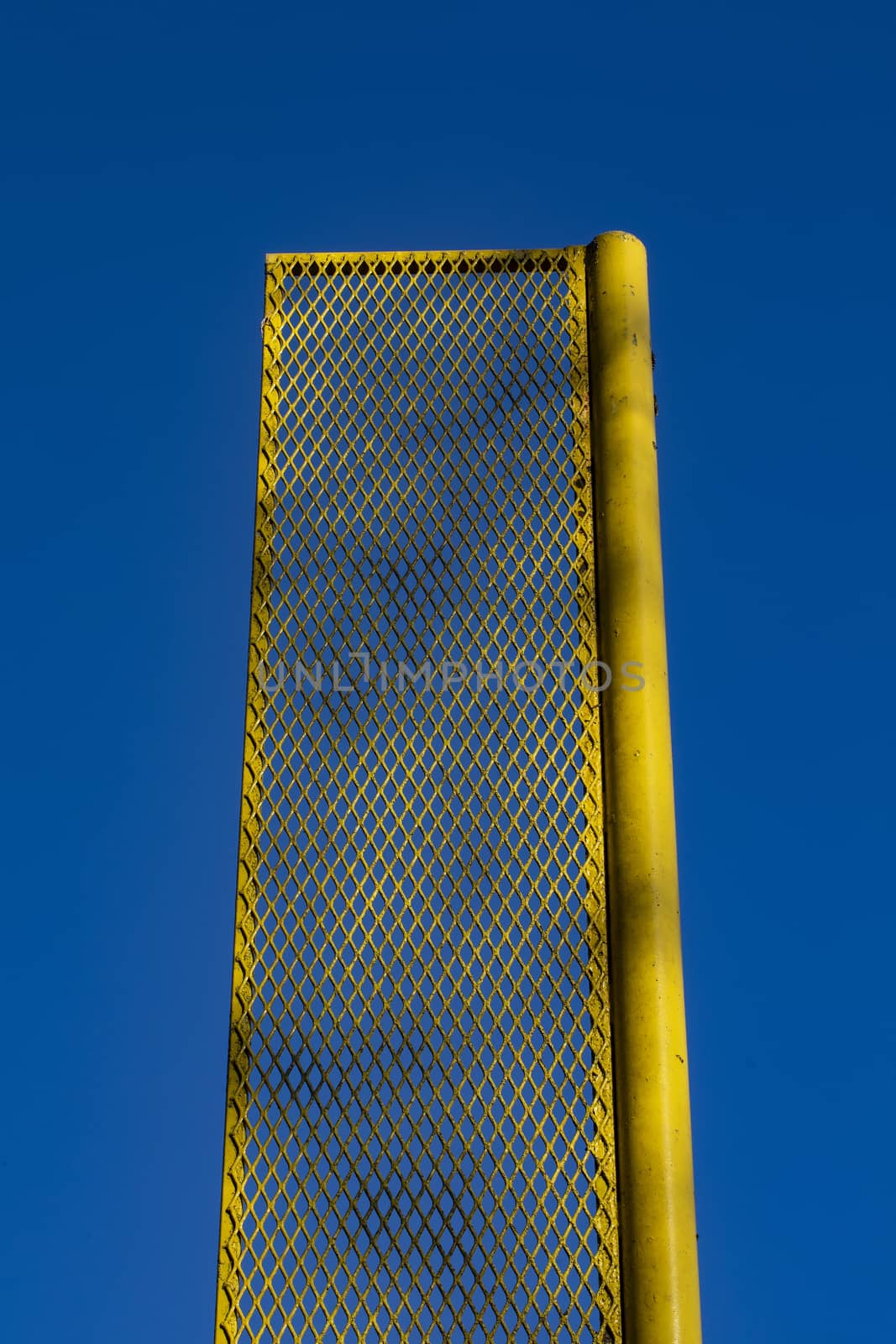 Foul Pole Against Blue Sky by CharlieFloyd