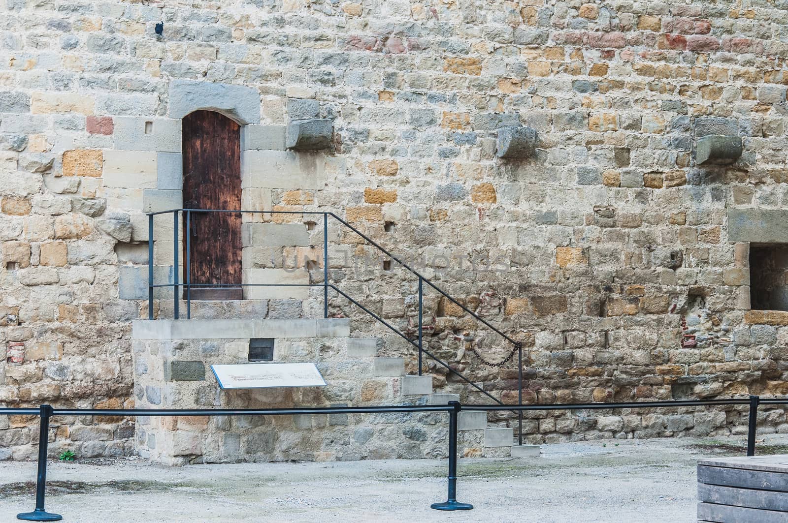 Ramparts of the Medieval City of Carcassonne in the Aude in France