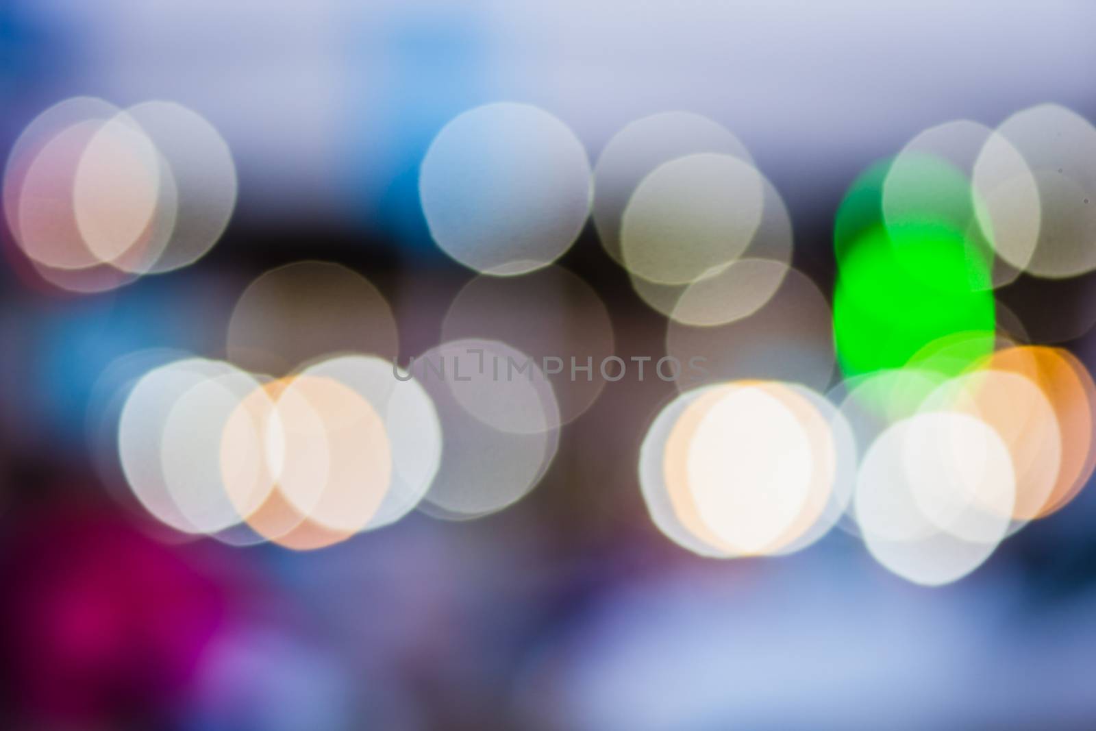 Background bokeh of colorful lights  by photosam