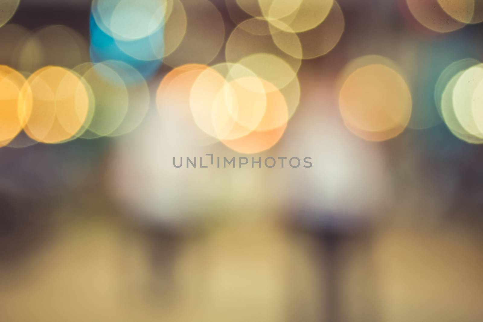 Background bokeh of colorful lights  by photosam