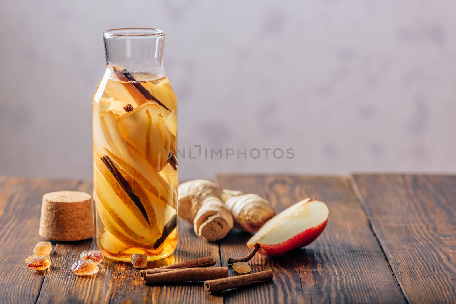 Water with Pear, Cinnamon and Ginger. by Seva_blsv