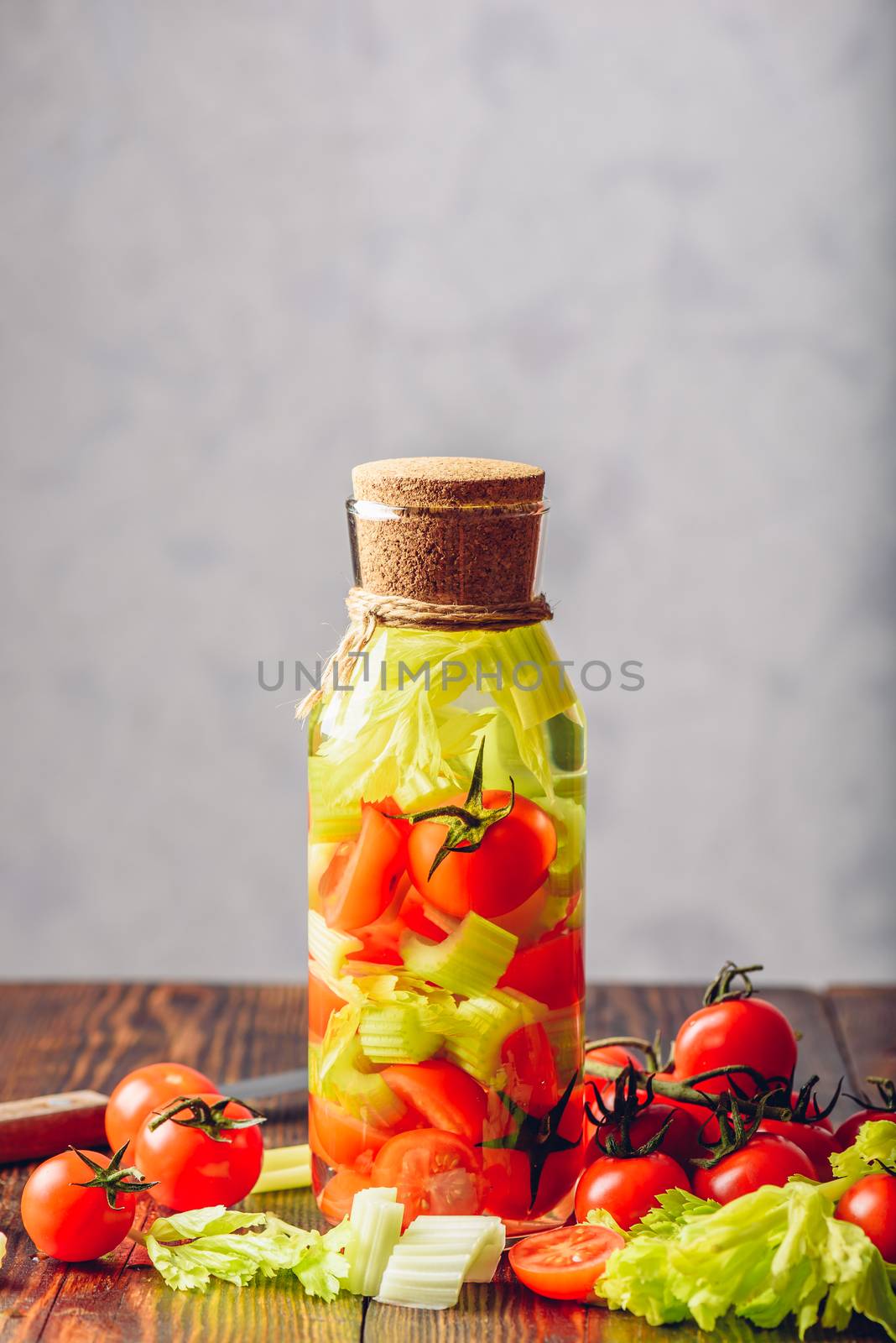 Detox Water with Tomato and Celery. by Seva_blsv