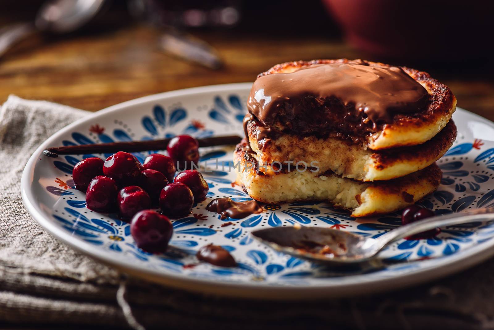 Quark Pancakes with Cherry by Seva_blsv