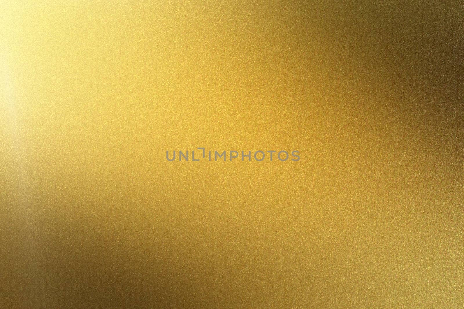 Polished golden metal plate, abstract texture background