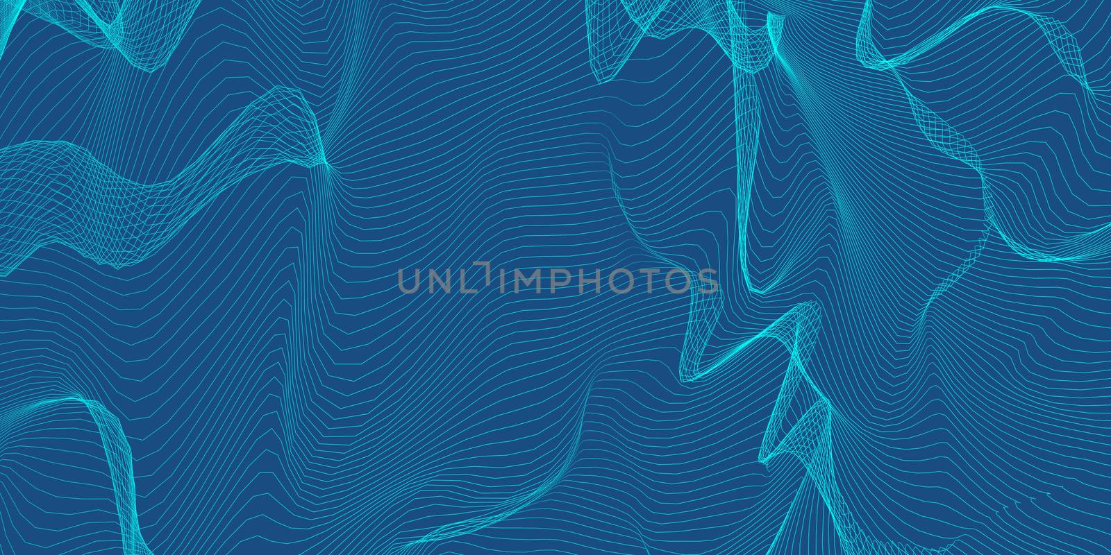Soothing Energy Background with Pattern Line Design Concept