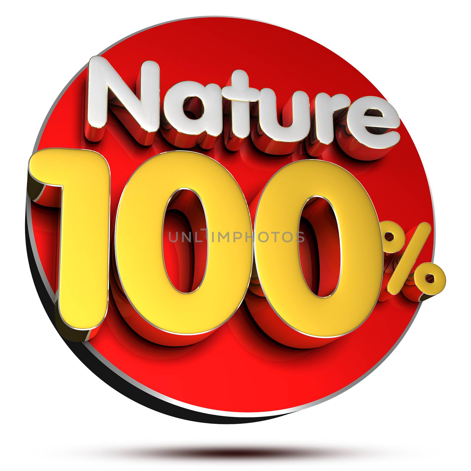 100 percent nature 3D. by thitimontoyai