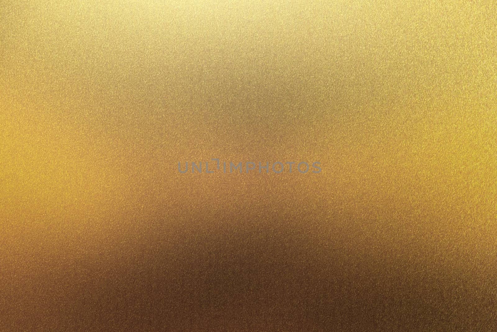 Polished golden steel plate, abstract texture background