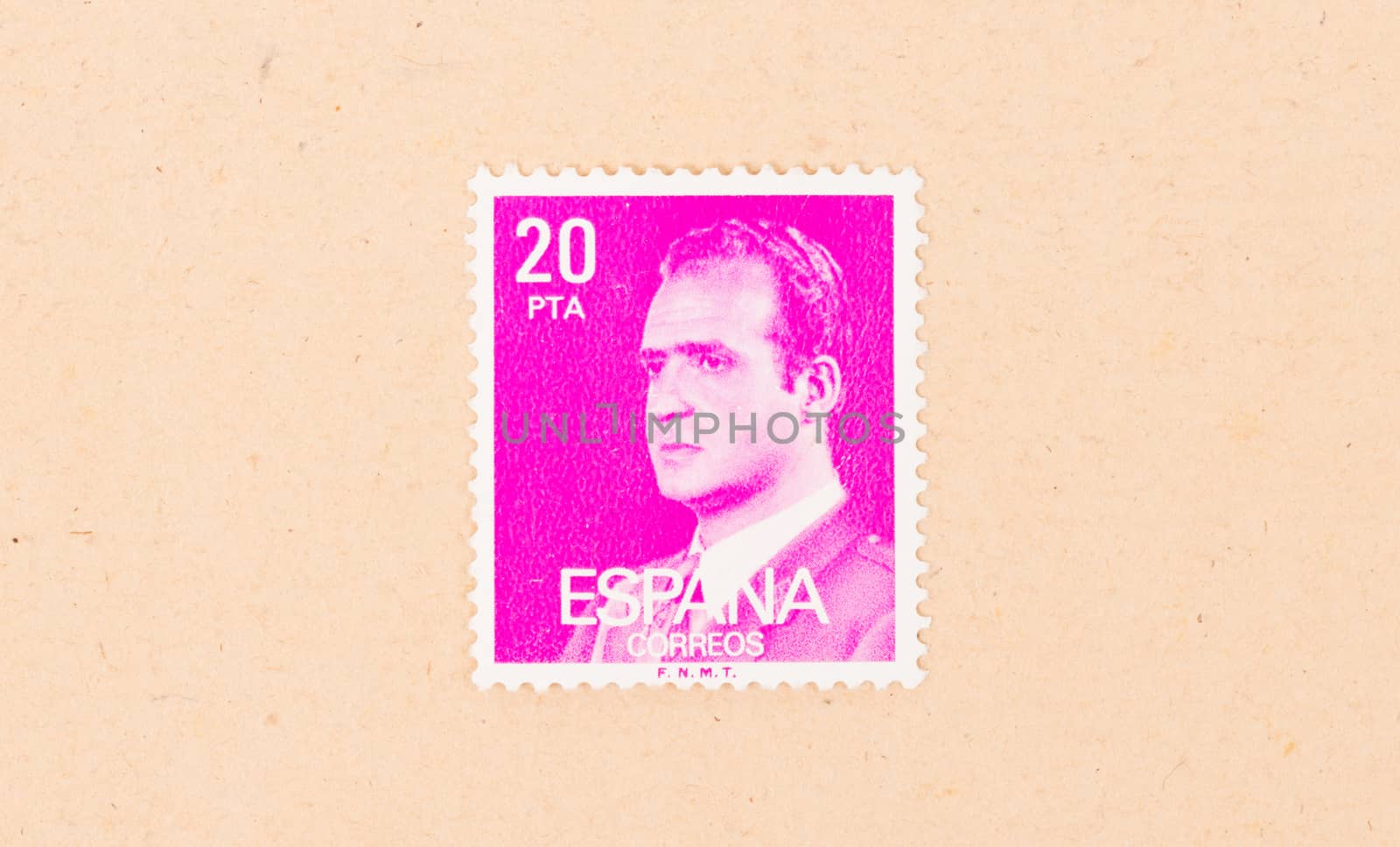 SPAIN - CIRCA 1980: A stamp printed in Spain shows the President by michaklootwijk