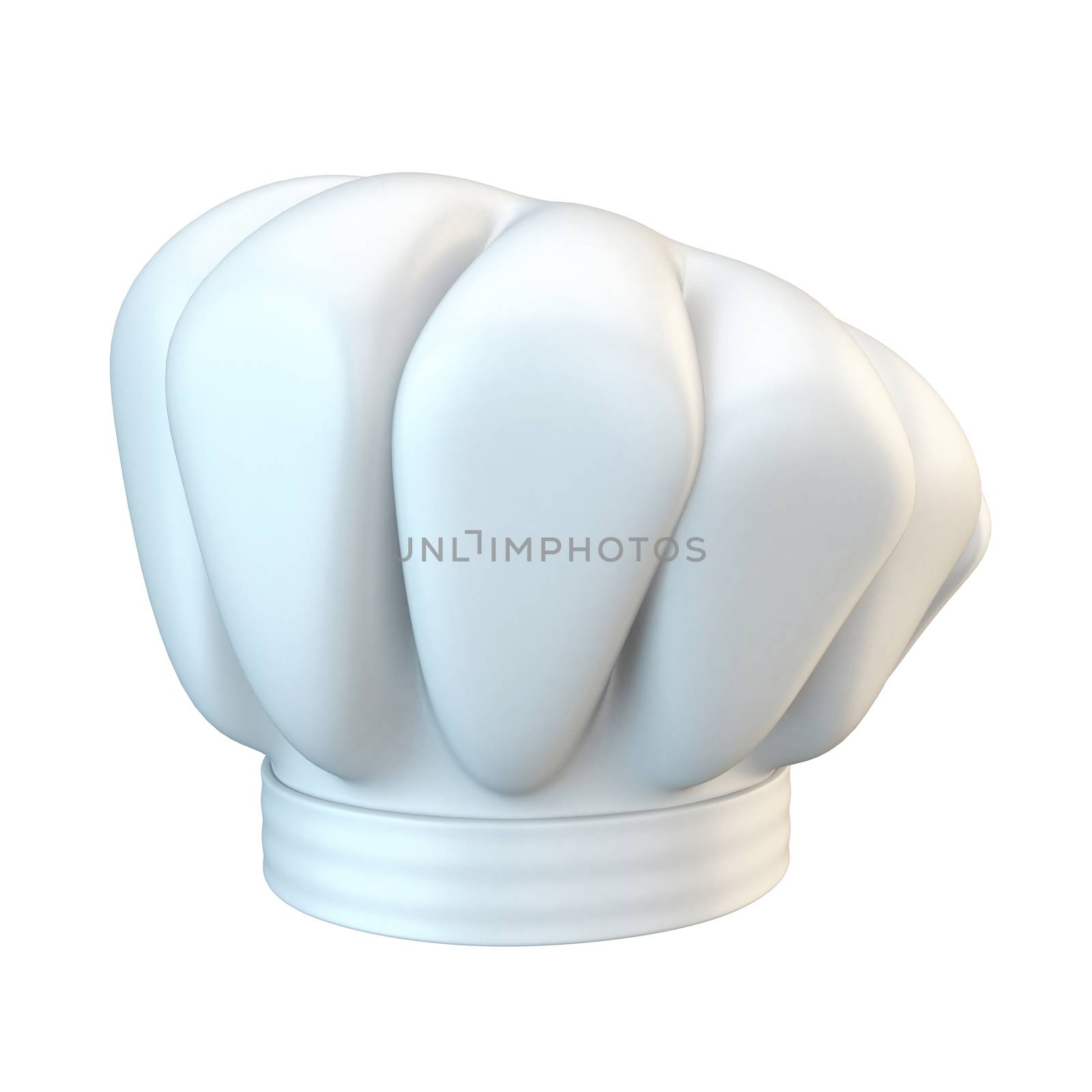 White chef hat 3D by djmilic