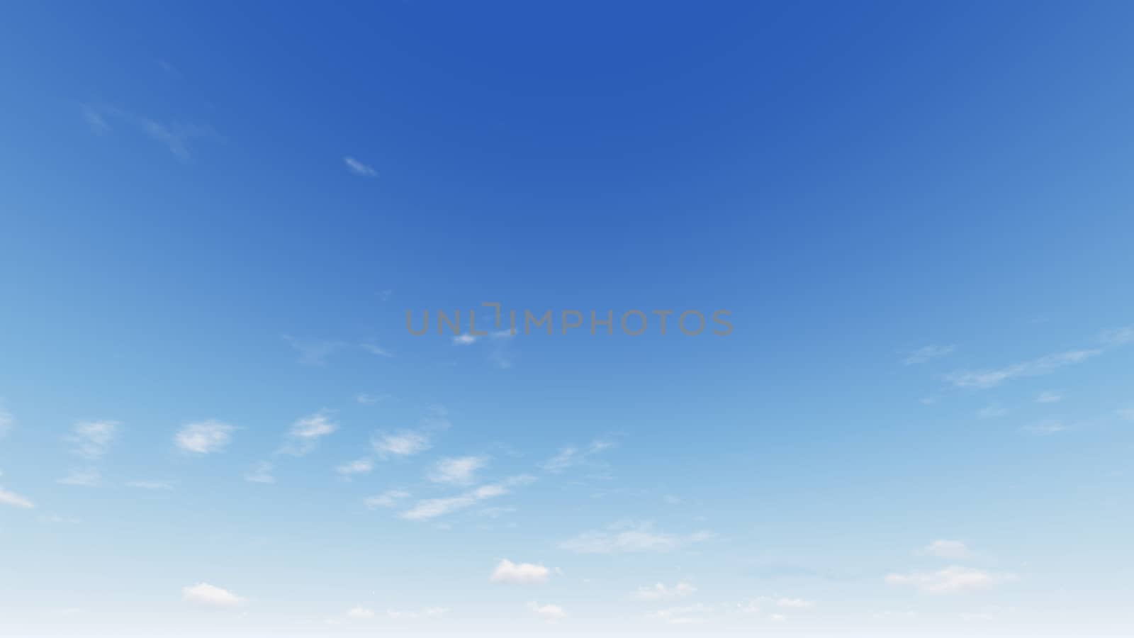 Cloudy blue sky abstract background, blue sky background with tiny clouds, 3d rendering

