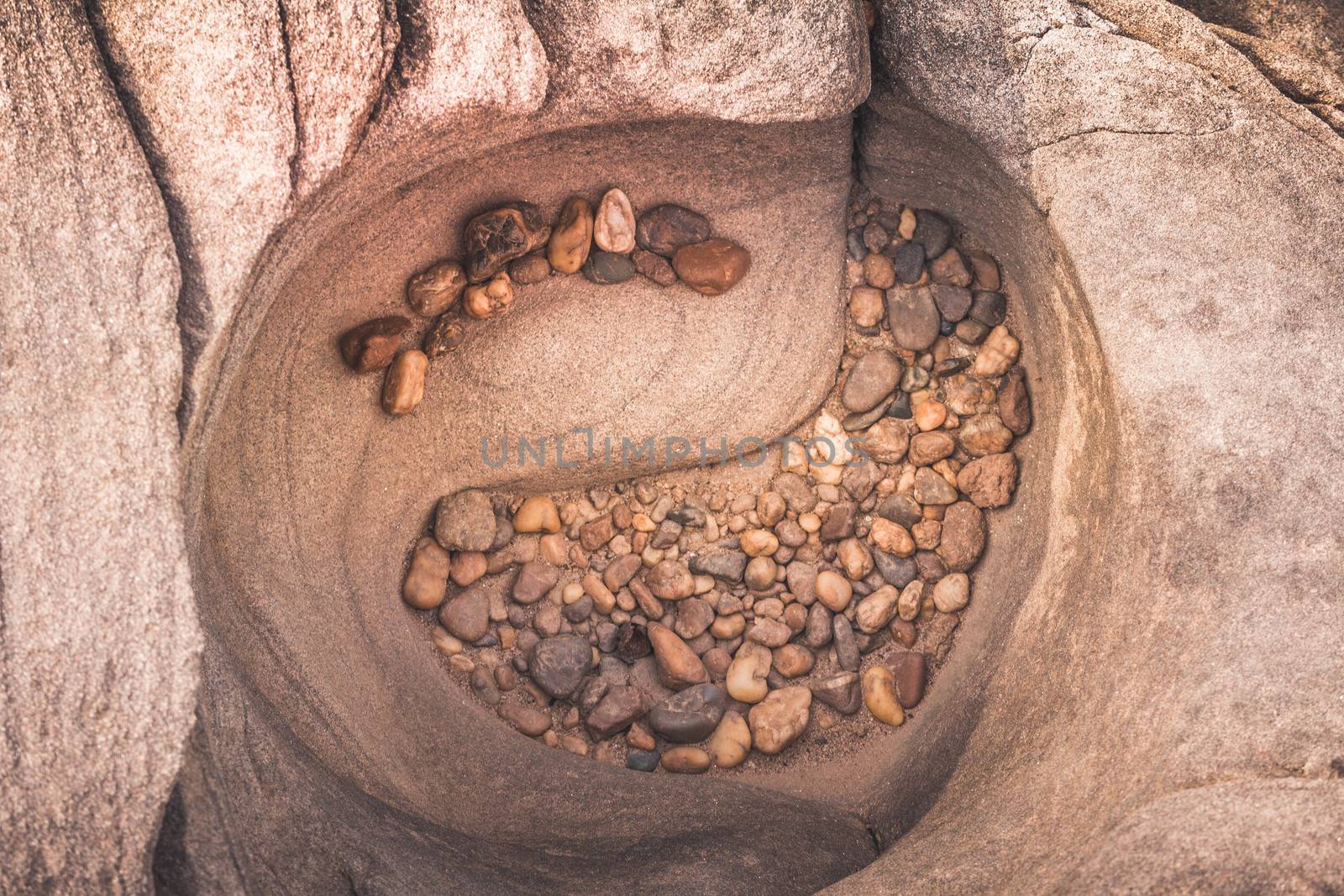 Beautiful amazing of rocks, Natural of rock canyon in mekhong river , Hat Chom Dao, Ubon Ratchathani province, North east Thailand by N_u_T