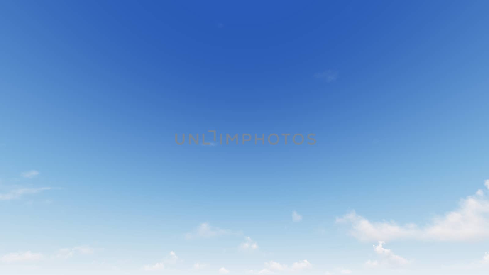 Cloudy blue sky abstract background, blue sky background with tiny clouds, 3d rendering

