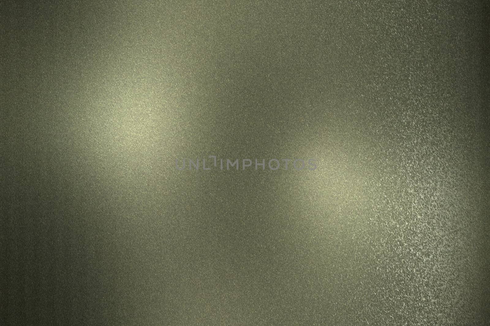 Rough dark green metallic sheet, abstract texture background