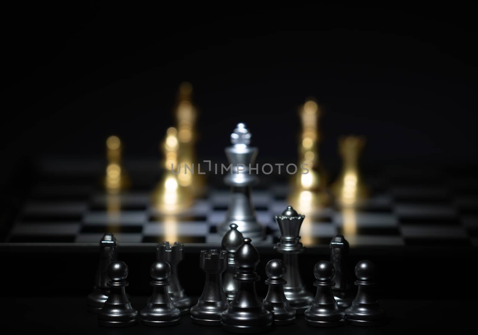 chess board game for competition and strategy by anankkml