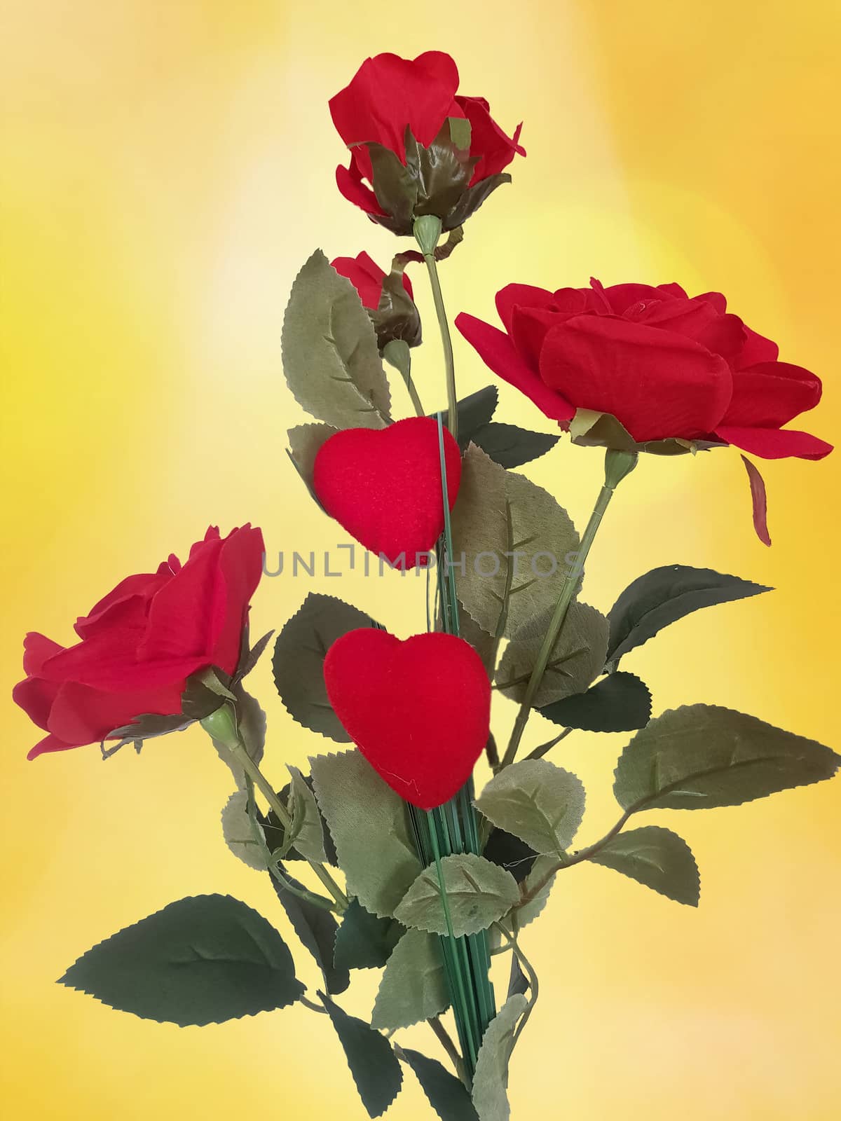 Bouquet of red roses on a clear background. Soft focus. Valentine's day, wedding day or engagement