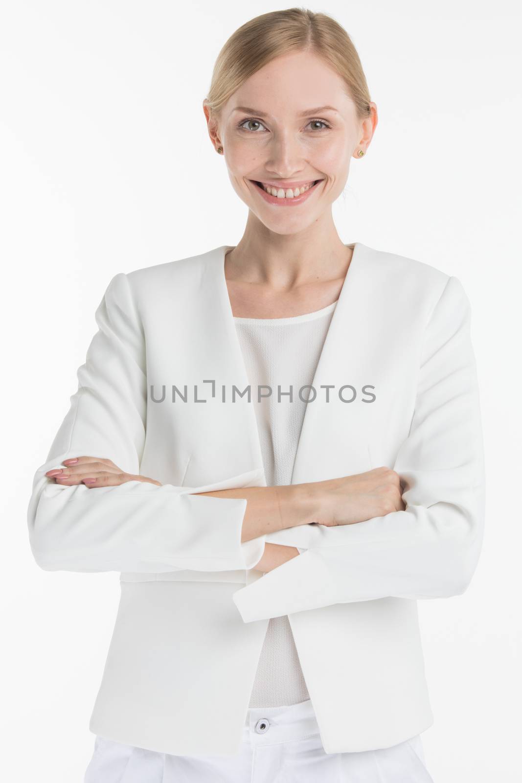 Mature smiling woman by Yellowj