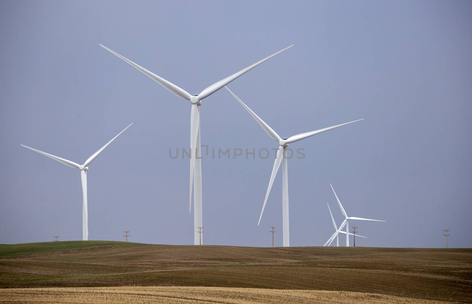 Prairie Wind Farm in Saskatchewan Canada Turbine