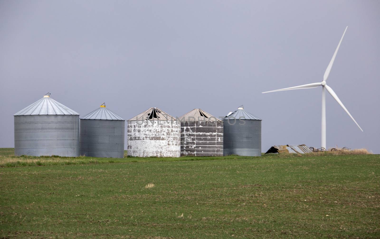 Prairie Wind Farm in Saskatchewan Canada Turbine