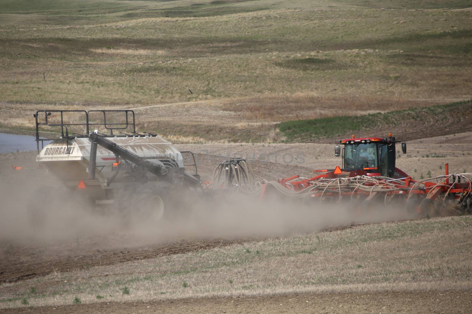 Seeding in Saskatchewan drought conditions Agriculture Canada