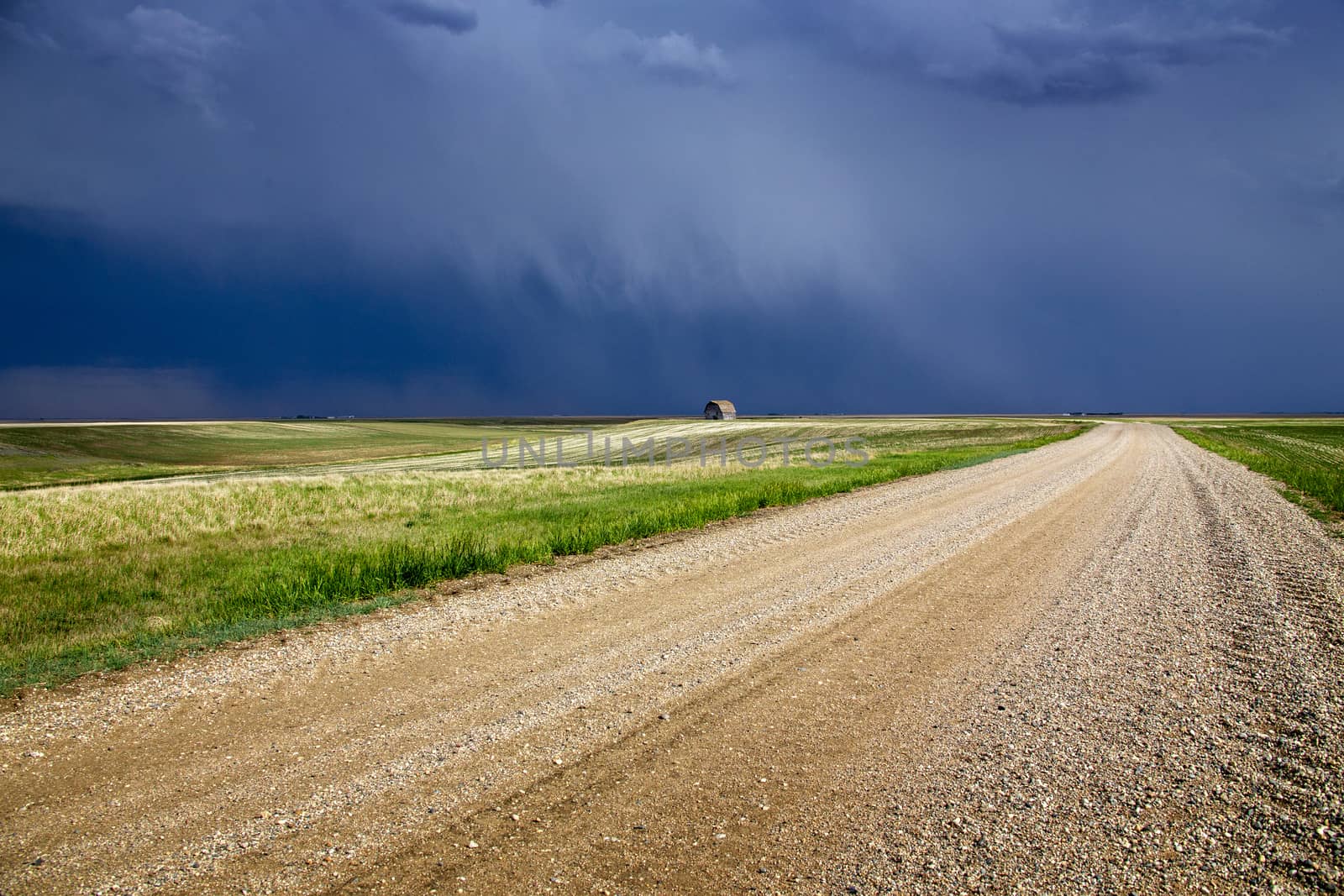 Prairie Storm Clouds in Saskatchewan Canada Rural