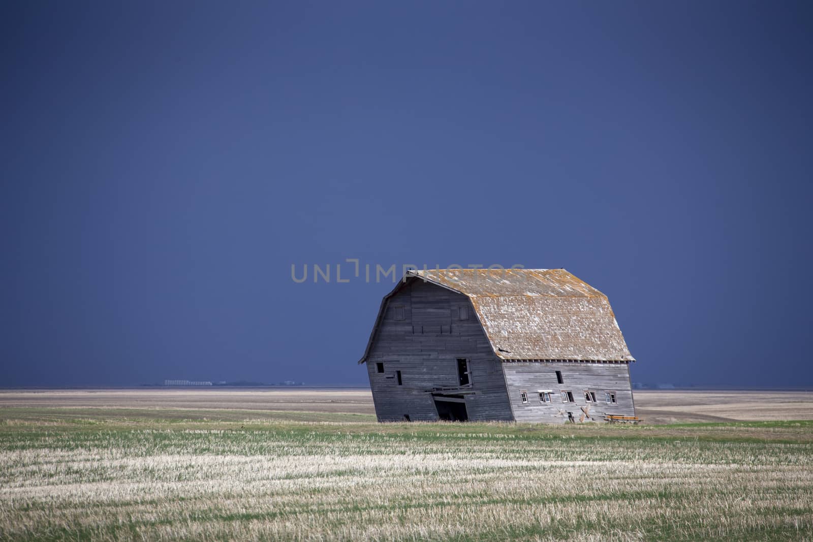 Prairie Storm Clouds in Saskatchewan Canada Rural