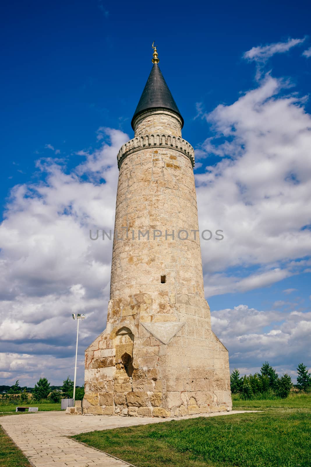 Small Minaret in Bolghar Hill Fort. by Seva_blsv