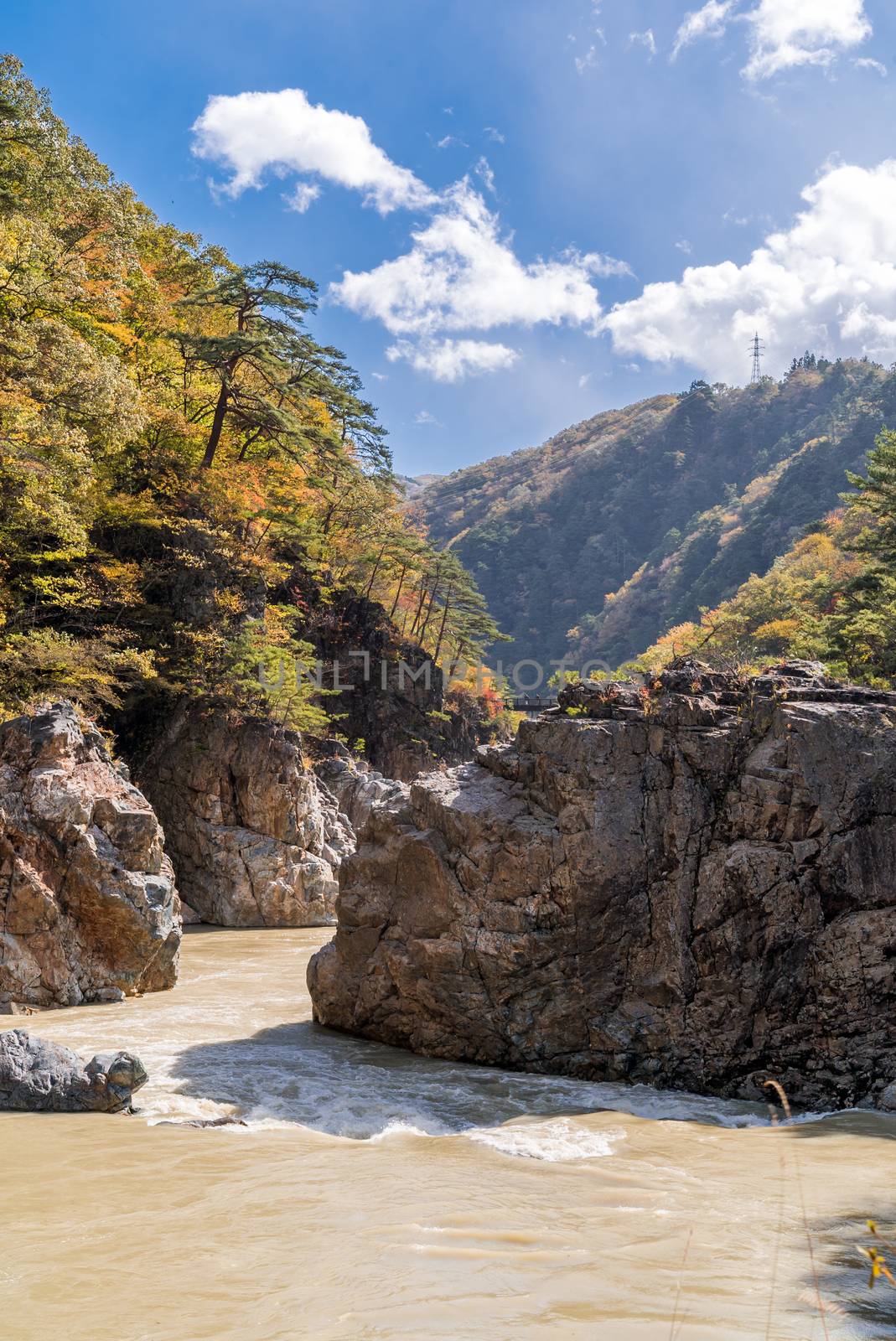 Ryuyo Gorge canyon Nikko Japan by vichie81