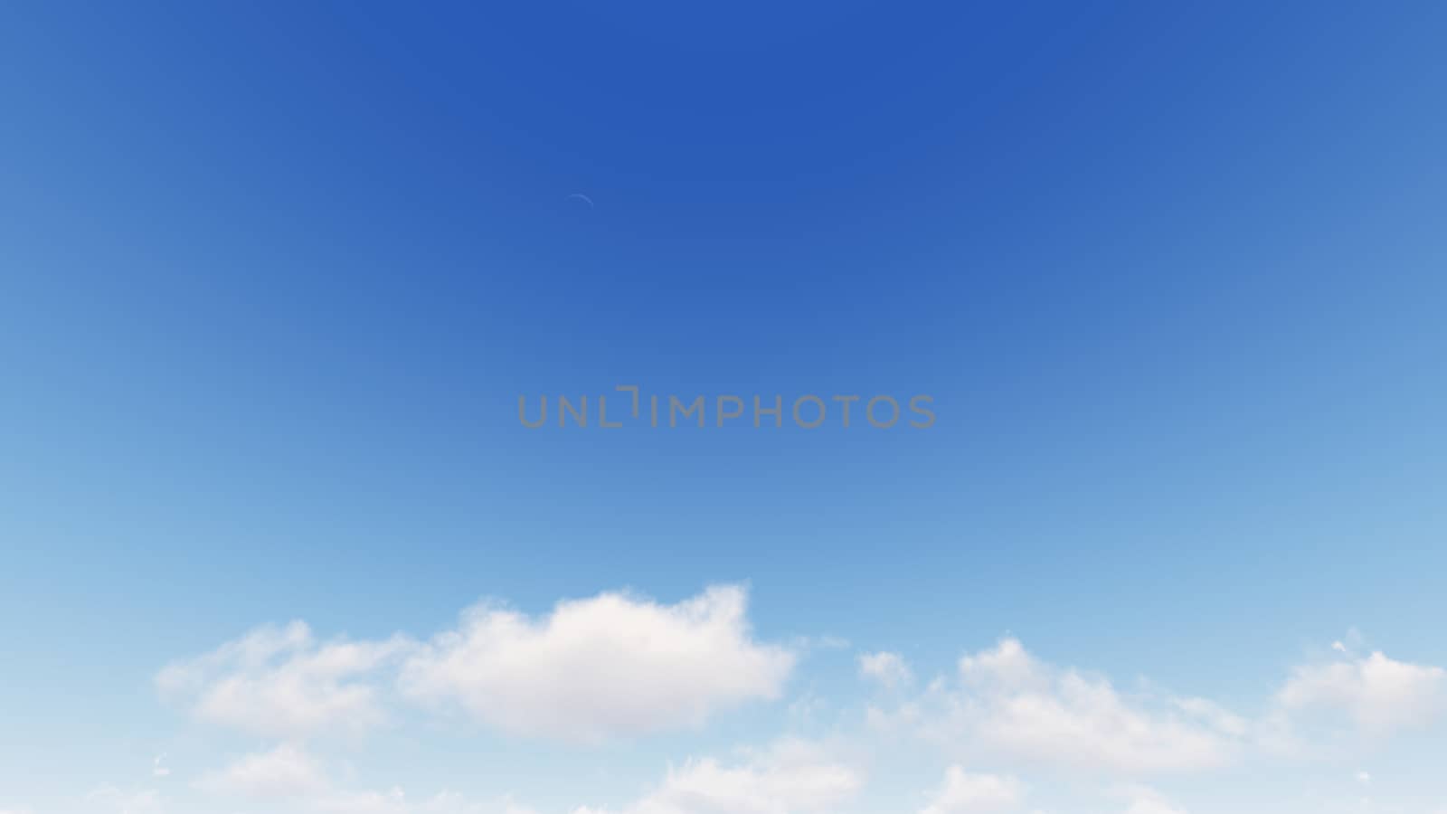Cloudy blue sky abstract background, blue sky background with tiny clouds, 3d rendering

