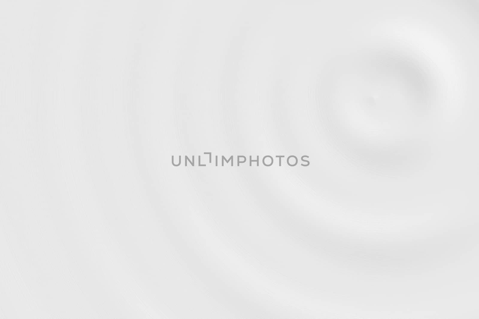 Abstract white liquid ring, soft background texture