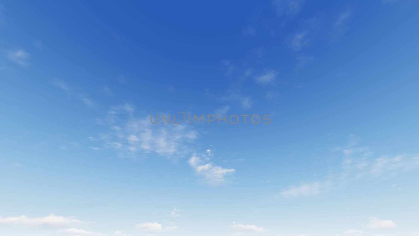 Cloudy blue sky abstract background, blue sky background with tiny clouds, 3d rendering

