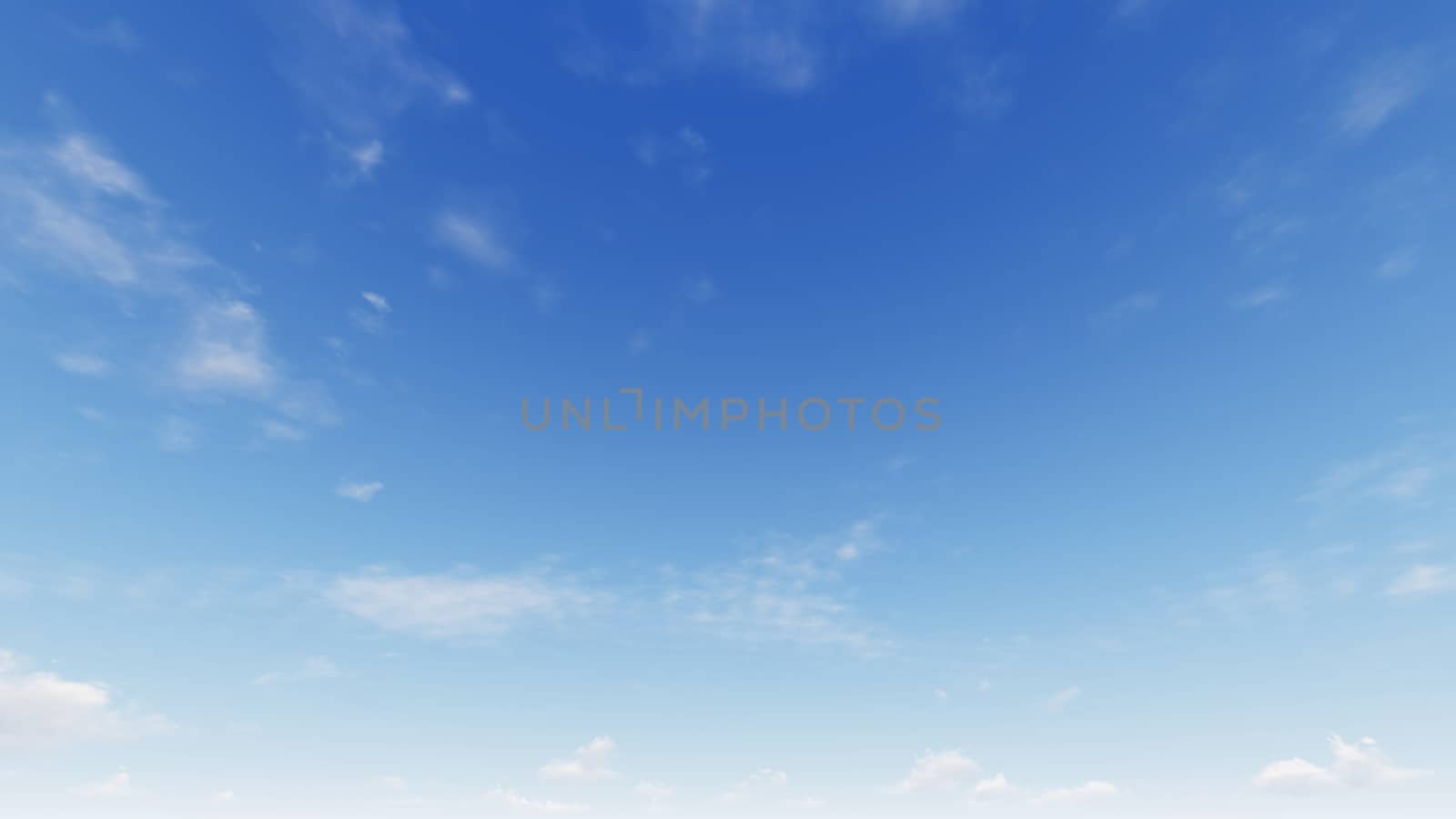 Cloudy blue sky abstract background, blue sky background with tiny clouds, 3d rendering

