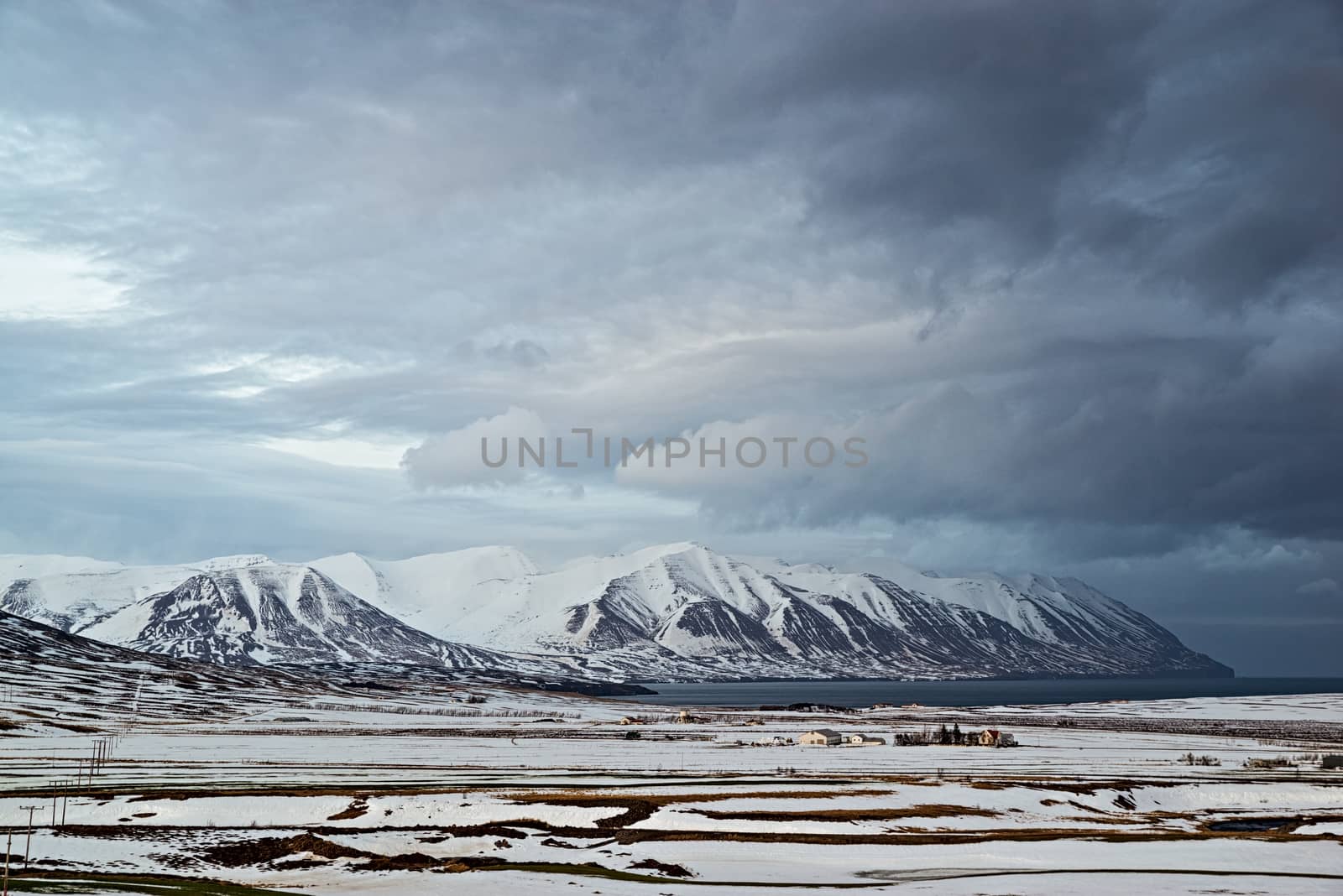 On the road to Dalvik, Iceland by LuigiMorbidelli