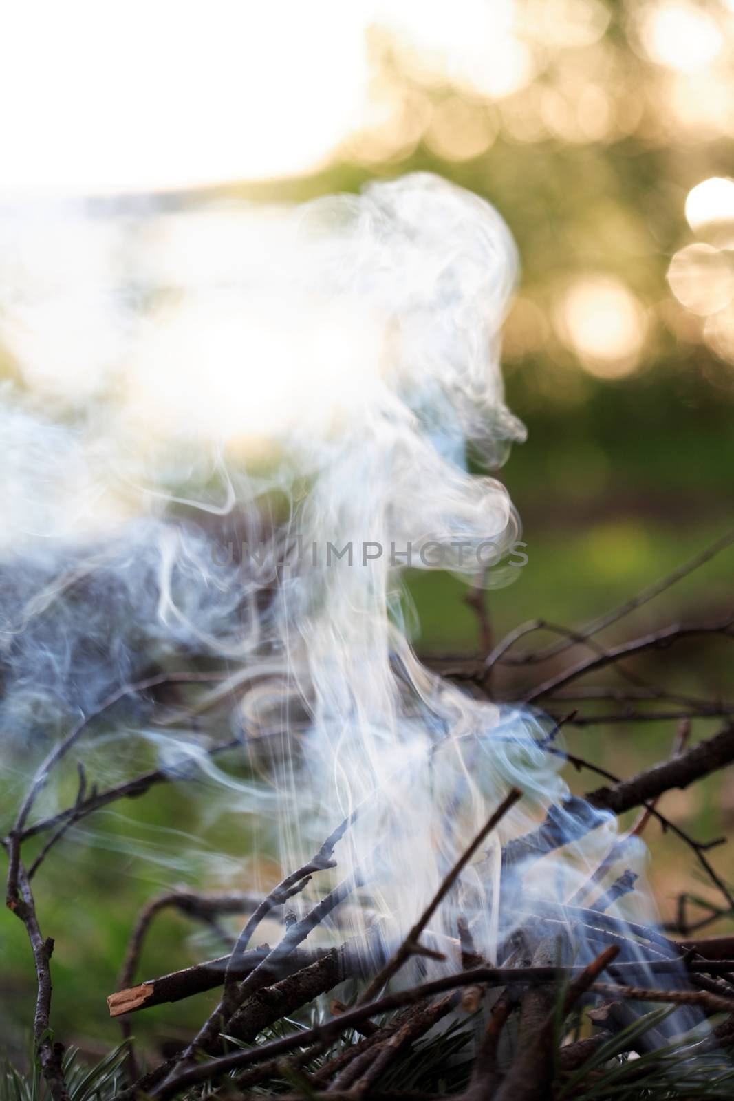 Campfire With Smoke by kvkirillov