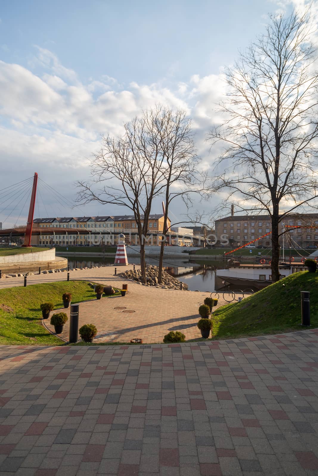 Jelgava Zemgale Latvija Latvia city river landscape