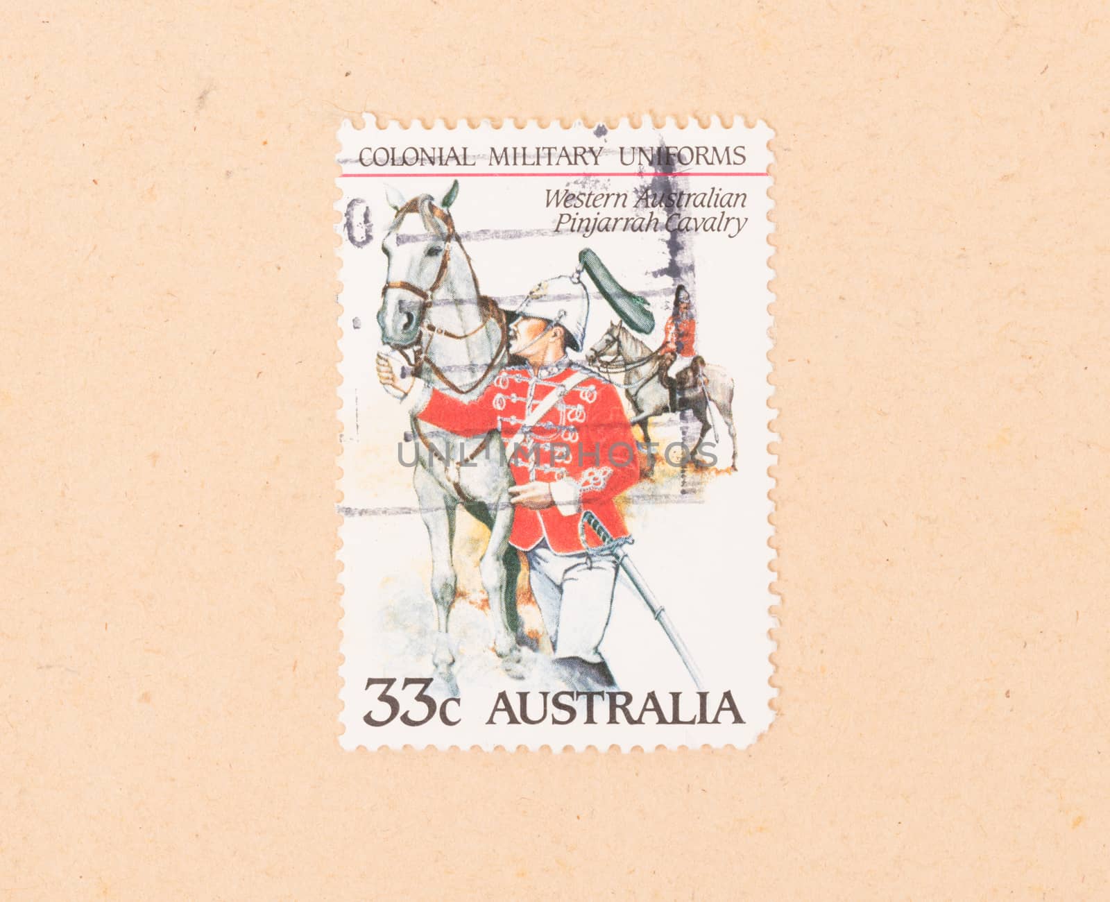 AUSTRALIA - CIRCA 1980: A stamp printed in Australia shows a mil by michaklootwijk