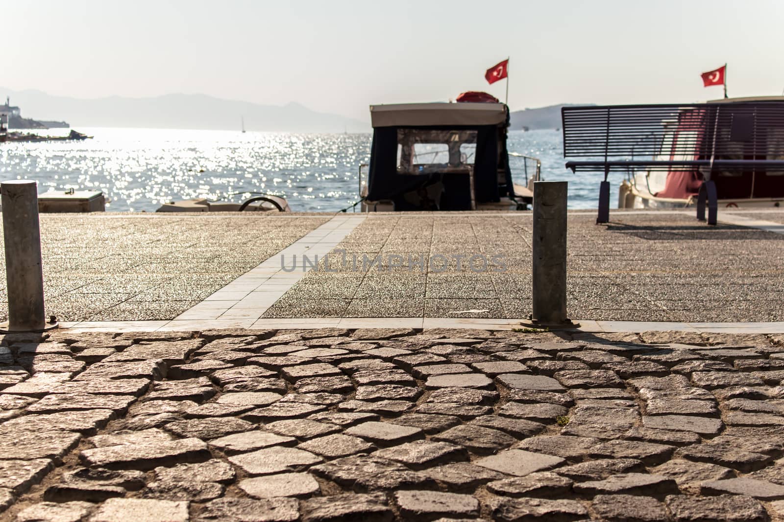 a good landscape sea of sea from a little village. seascape shoot taken at foca/izmir.