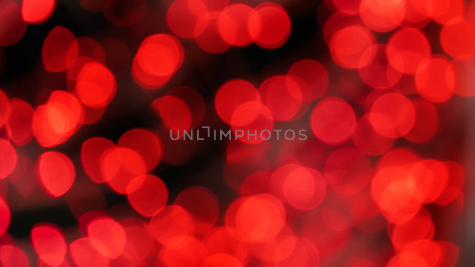 Abstract  red color  with bokeh defocused lights background