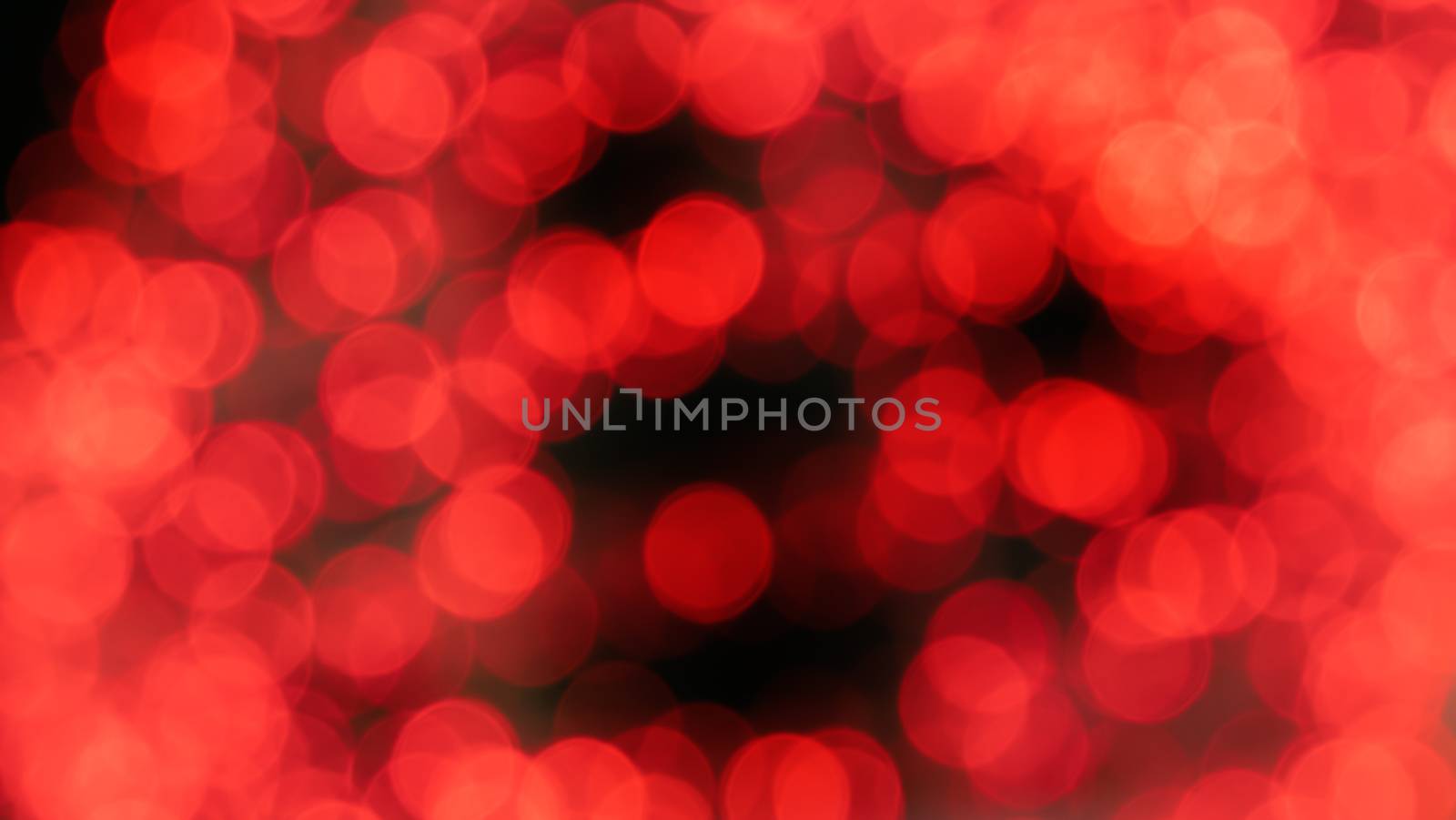 Abstract  red color  with bokeh defocused lights background