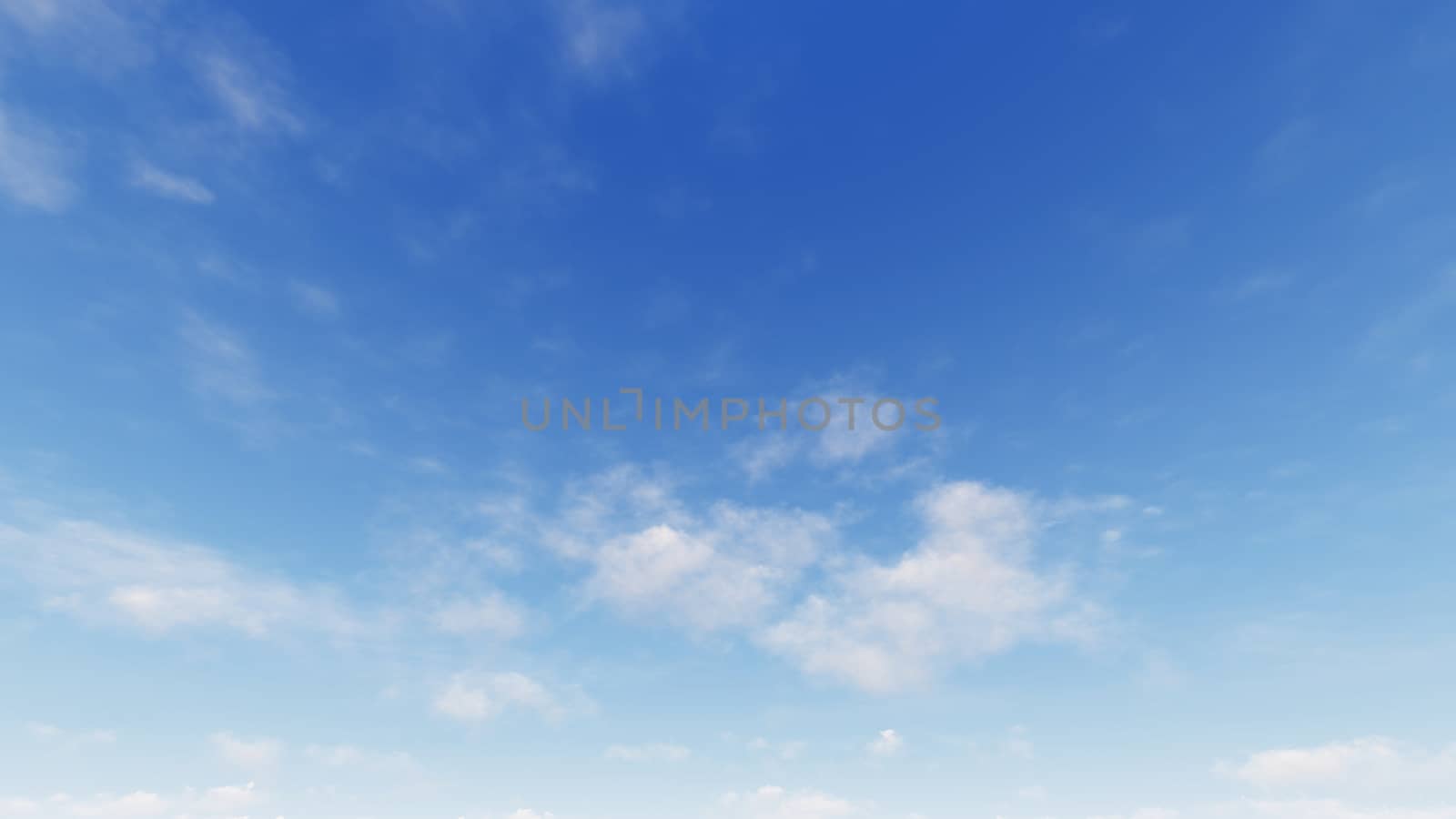 Cloudy blue sky abstract background, blue sky background with tiny clouds, 3d rendering

